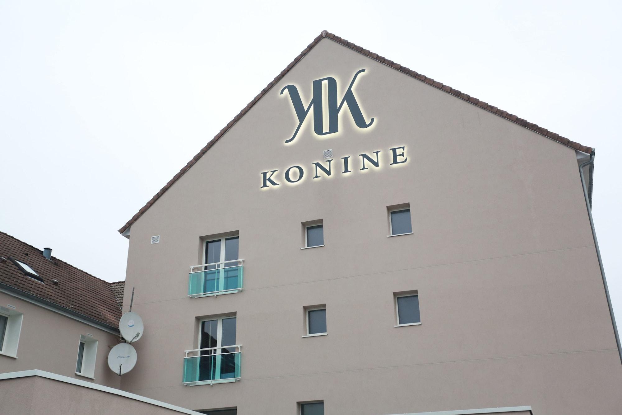 Le Konine - Hotel & Bar & Restaurant Montceau-les-Mines Eksteriør bilde